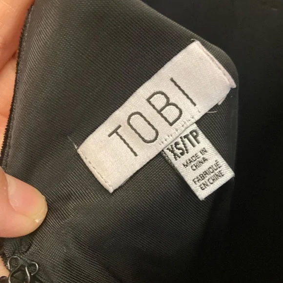 NWT Toni Velvet Mini Dress XS - Picture 5 of 9